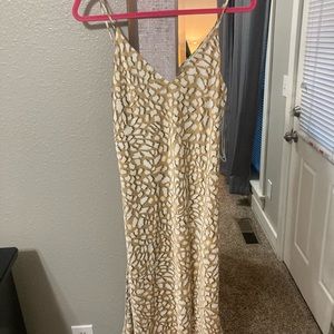 Le Lis Collection printed satin mini dress